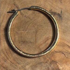 Single Coach Gold Hoop